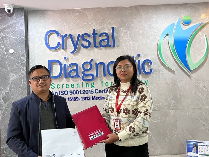 Prabhu Capital collaborates with Crystal Diagnostic in Sinamangal